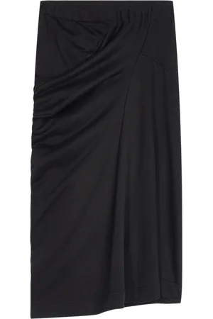 DRIES VAN NOTEN Drapierter Midirock