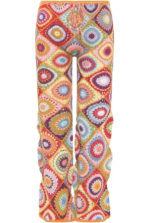 Mixik Hose mit Stickerei