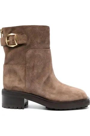 Jimmy Choo Stiefel aus Wildleder 50mm