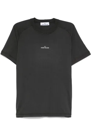 Stone Island T-Shirt mit Kompass-Print