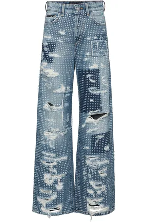 Philipp Plein Skater Row Jeans