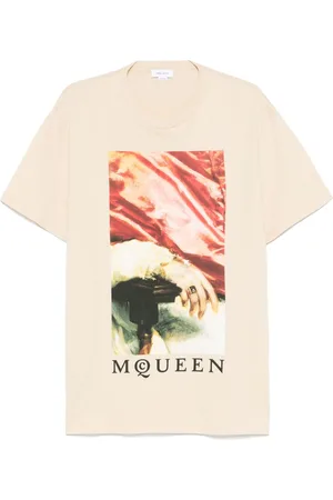 Alexander McQueen T-Shirt mit Malerei-Print