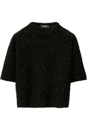 Fabiana Filippi Glitter-T-Shirt