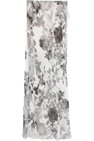 Patrizia Pepe Maxirock mit Blumen-Print