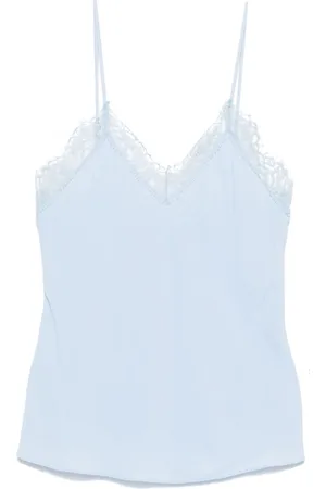 Patrizia Pepe Tanktop mit Spitzendetail
