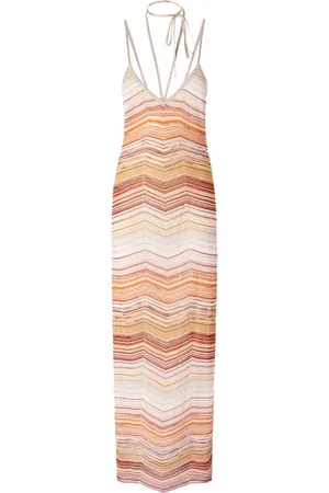 Missoni Maxikleid mit Zickzackmuster