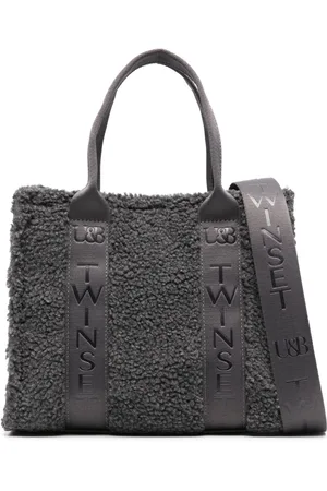 Twin-Set Shopper aus Faux Fur