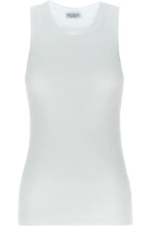 Brunello Cucinelli Tanktop mit Monili-Kettendetail