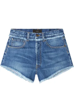 Alanui Jeans-Shorts mit Fransen