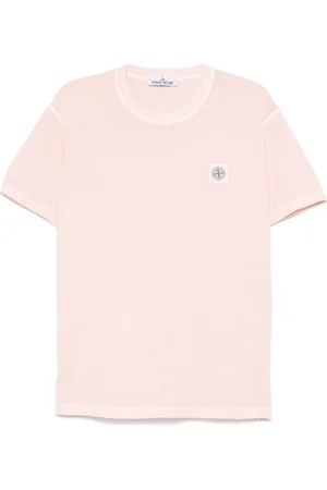 Stone Island T-Shirt mit Kompass-Applikation