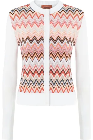 Missoni Cardigan mit Zickzack-Einsatz