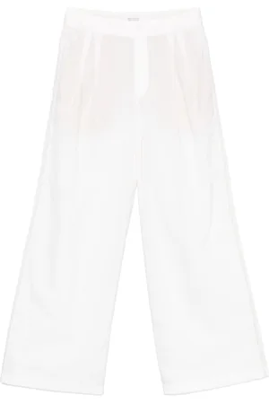Brunello Cucinelli Hose mit weitem Bein