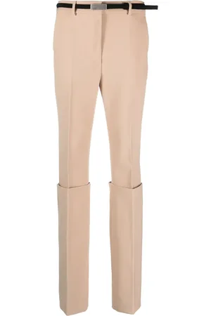 Sportmax Slim-Fit-Hose mit Umschlag