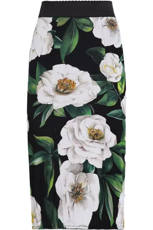 Dolce & Gabbana Rock mit Blumen-Print