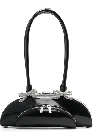 Self-Portrait Curved Schultertasche