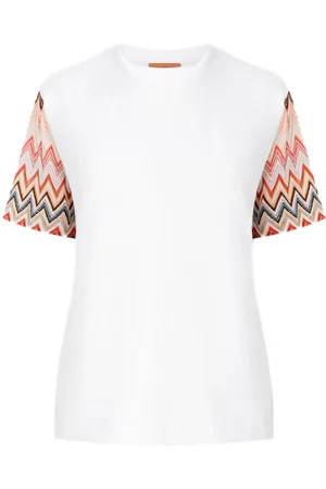 Missoni T-Shirt mit Kontrastärmeln