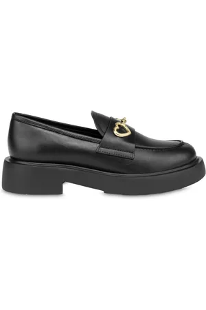 Moschino Loafer mit Herzanhänger