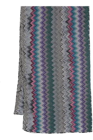 Missoni Schal mit Zickzackmuster