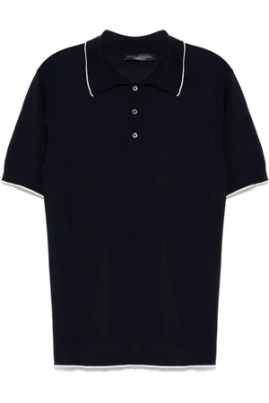 brett johnson Kurzärmeliges Poloshirt