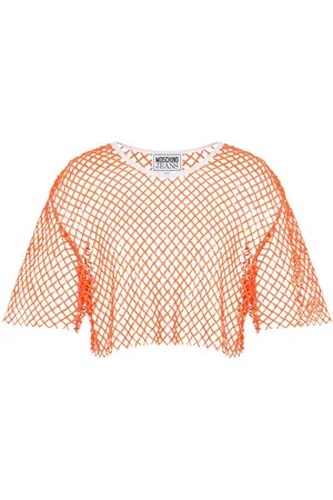 Moschino T-Shirt aus Mesh