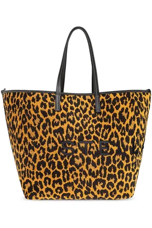 Stella McCartney Tote Bag mit Geparden-Print