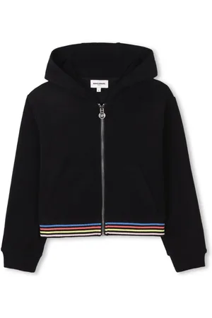 Sonia Rykiel Enfant Kapuzenjacke mit Streifendetail