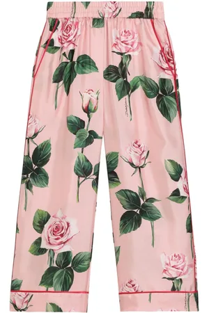 Dolce & Gabbana Hose mit Blumen-Print