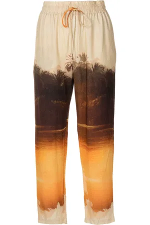 Lenny Niemeyer Cropped-Hose mit Landschafts-Print