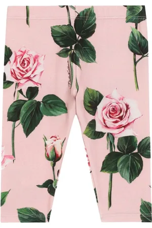 Dolce & Gabbana Leggings mit Rosen-Print