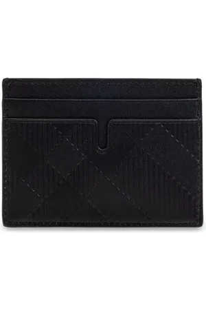 Burberry Kartenetui mit Karo-Prägung