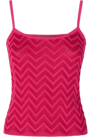 Missoni Trägershirt mit Zickzackmuster