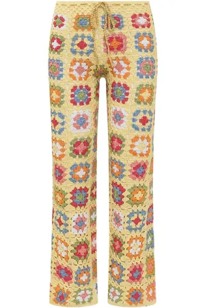 Mixik Hose mit Stickerei