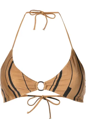 Lenny Niemeyer Gestreifter Triangel-Bikini