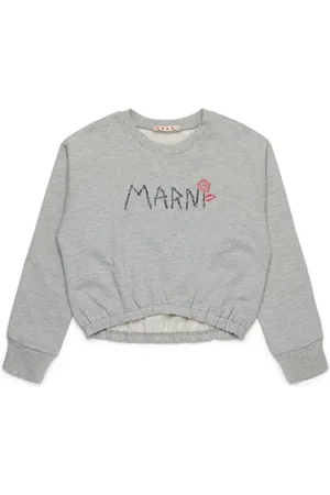 Marni Sweatshirt mit Logo-Print
