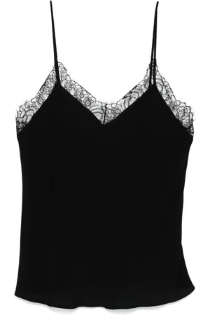 Patrizia Pepe Top mit Spitzenborte