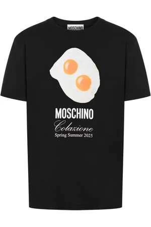 Moschino T-Shirt mit Ei-Print