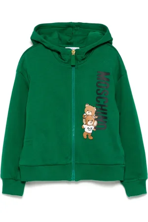 Moschino Kapuzenjacke mit Reißverschluss