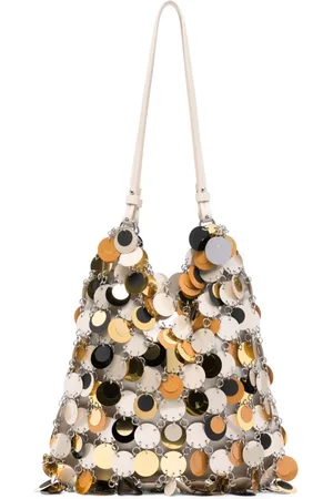Paco rabanne Schultertasche mit Pailletten