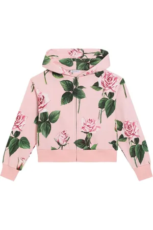 Dolce & Gabbana Hoodie mit Blumen-Print