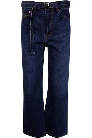 SACAI Jeans mit Gürtel