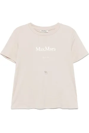 Max Mara T-Shirt mit Logo-Print