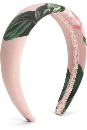 Dolce & Gabbana Stirnband mit Blumen-Print