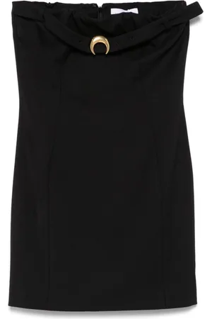 Marine Serre Minikleid aus Twill