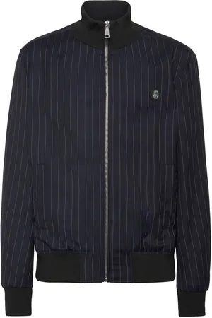 BILLIONAIRE Bomberjacke mit Nadelstreifen