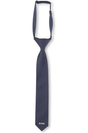HUGO BOSS Krawatte mit Logo-Jacquard
