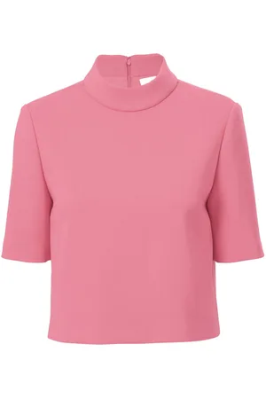 Carolina Herrera Oberteil mit Stehkragen