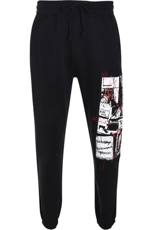Les Benjamins Jogginghose mit grafischem Print