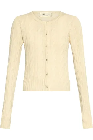 BLUMARINE Cardigan mit Zopfmuster