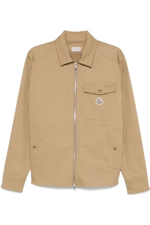 Moncler Hemdjacke aus Gabardine