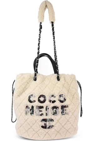 CHANEL 2019 Coco Neige Tote Bag